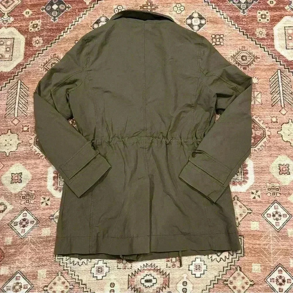LOFT Army Green Utility Jacket - Picture 2 of 5